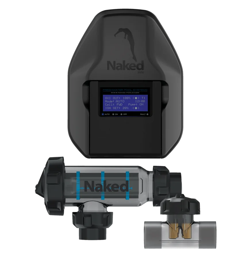 The Naked NKD-M MINI freshwater system: control unit and ion cell
